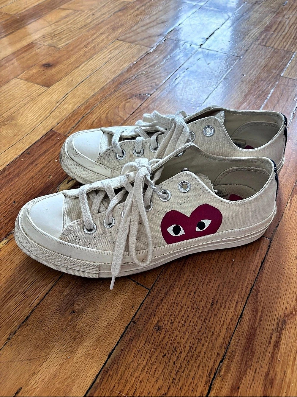 Comme des Garçons PLAY Chuck 70 PLAY Canvas Sneakers US 5 (Women’s 7)